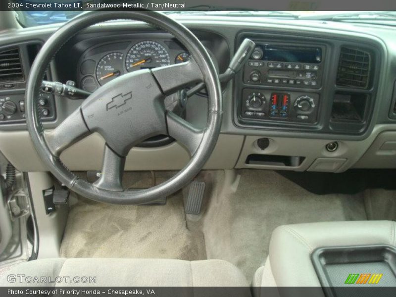 Sandalwood Metallic / Tan/Neutral 2004 Chevrolet Tahoe LT