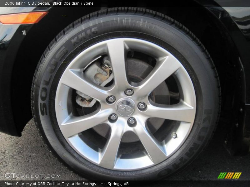 Black Obsidian / Stone 2006 Infiniti G 35 Sedan