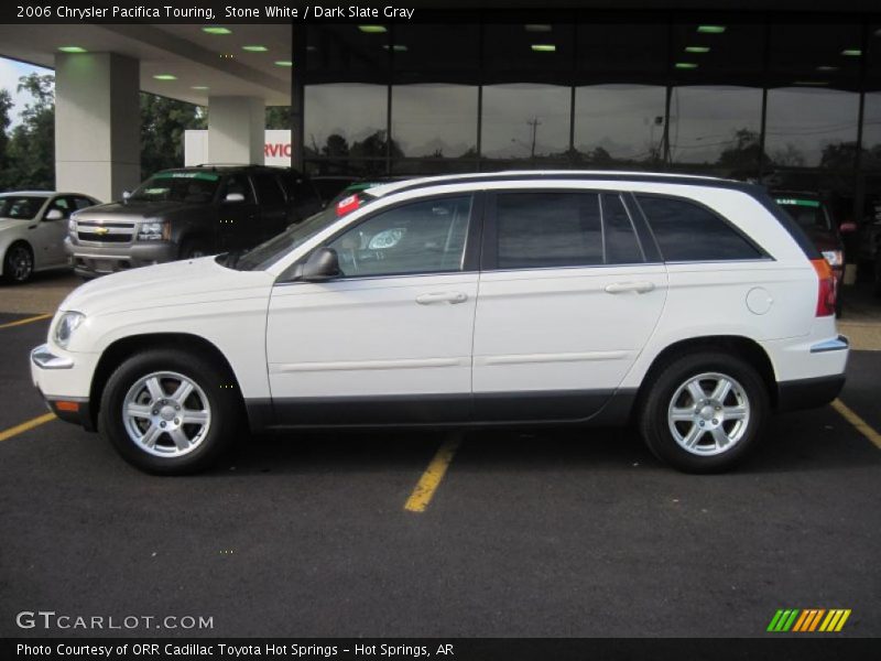 Stone White / Dark Slate Gray 2006 Chrysler Pacifica Touring