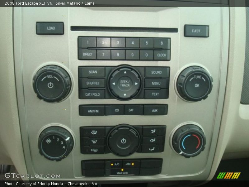 Silver Metallic / Camel 2008 Ford Escape XLT V6