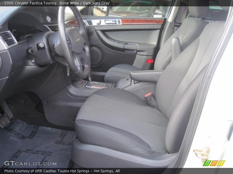 Stone White / Dark Slate Gray 2006 Chrysler Pacifica Touring