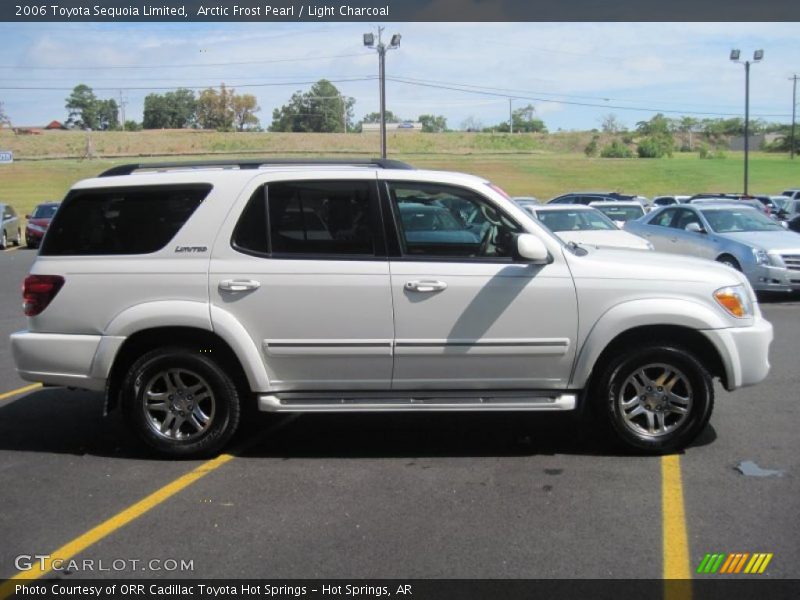 Arctic Frost Pearl / Light Charcoal 2006 Toyota Sequoia Limited