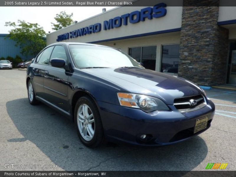 Regal Blue Pearl / Charcoal Black 2005 Subaru Legacy 2.5i Limited Sedan