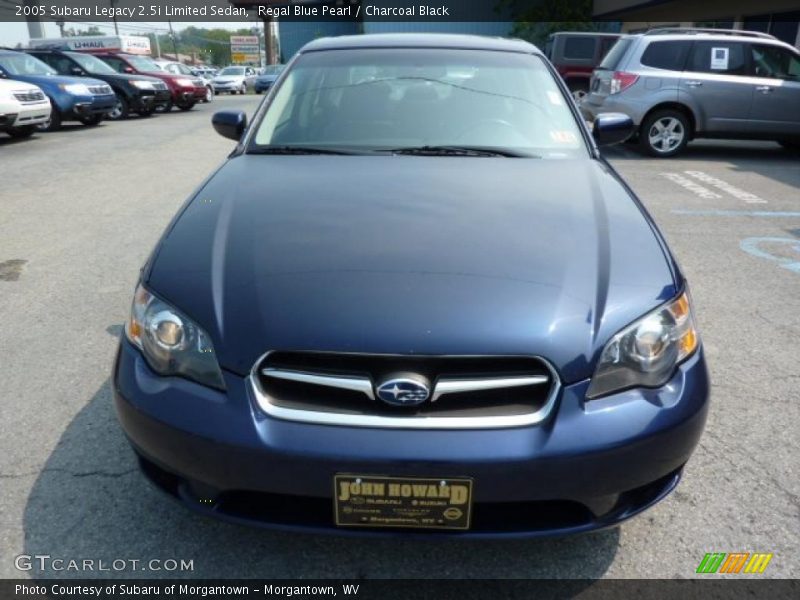 Regal Blue Pearl / Charcoal Black 2005 Subaru Legacy 2.5i Limited Sedan