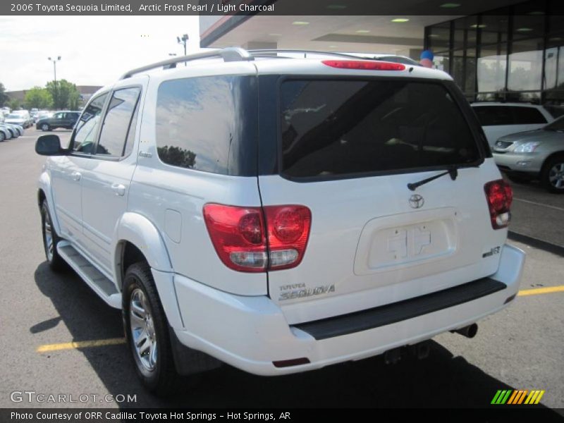 Arctic Frost Pearl / Light Charcoal 2006 Toyota Sequoia Limited