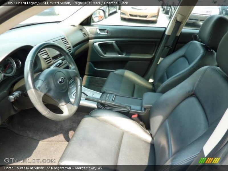 Regal Blue Pearl / Charcoal Black 2005 Subaru Legacy 2.5i Limited Sedan