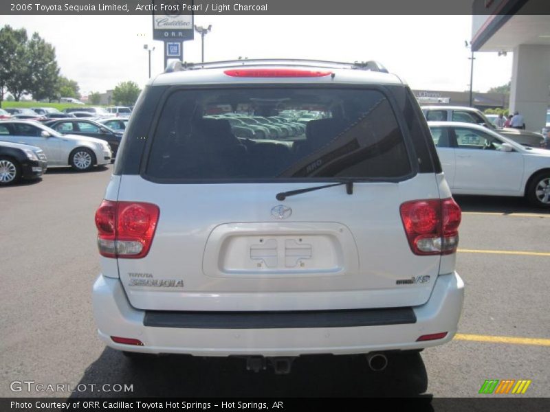 Arctic Frost Pearl / Light Charcoal 2006 Toyota Sequoia Limited
