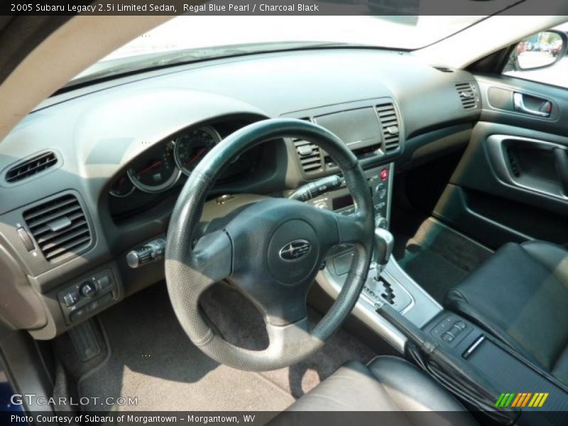 Regal Blue Pearl / Charcoal Black 2005 Subaru Legacy 2.5i Limited Sedan