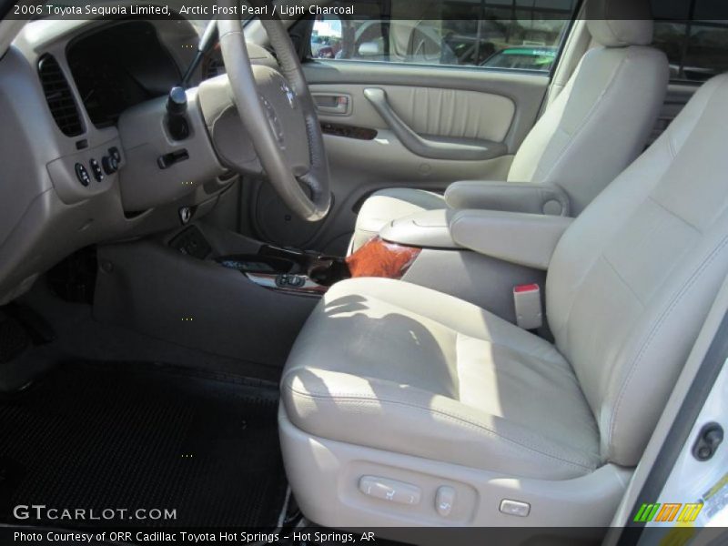 Arctic Frost Pearl / Light Charcoal 2006 Toyota Sequoia Limited