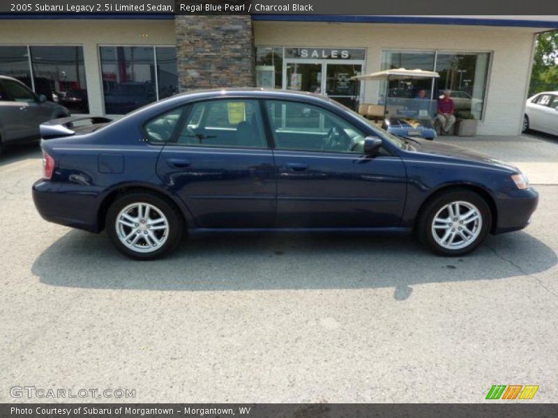 Regal Blue Pearl / Charcoal Black 2005 Subaru Legacy 2.5i Limited Sedan