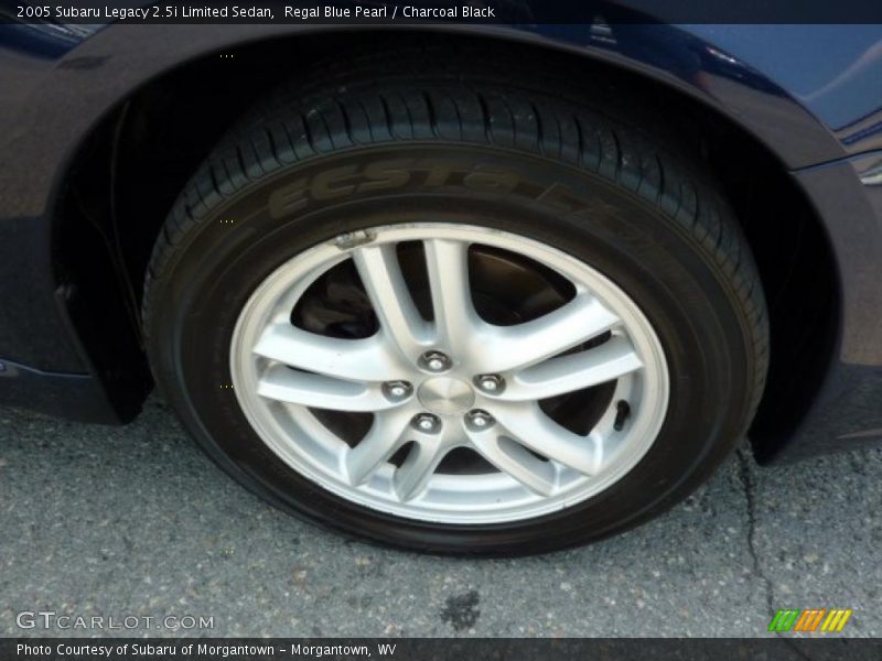 Regal Blue Pearl / Charcoal Black 2005 Subaru Legacy 2.5i Limited Sedan