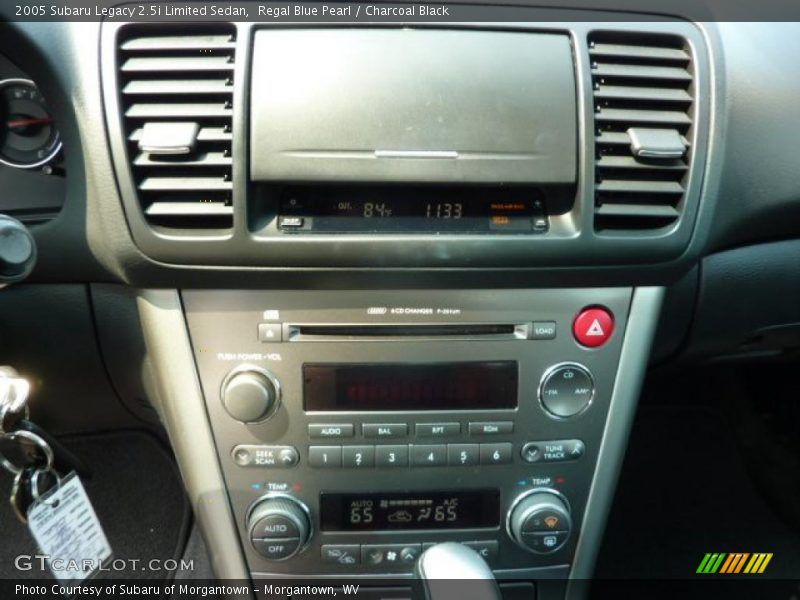 Regal Blue Pearl / Charcoal Black 2005 Subaru Legacy 2.5i Limited Sedan