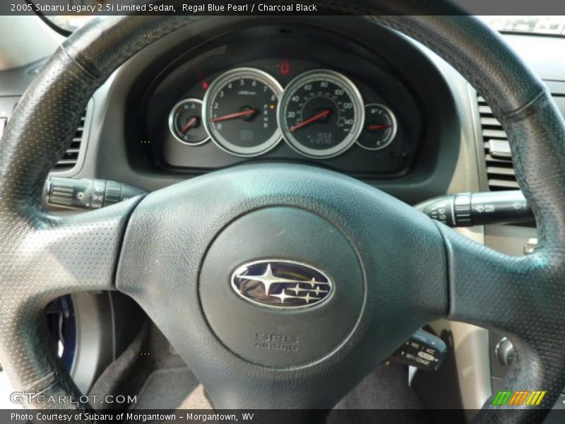 Regal Blue Pearl / Charcoal Black 2005 Subaru Legacy 2.5i Limited Sedan