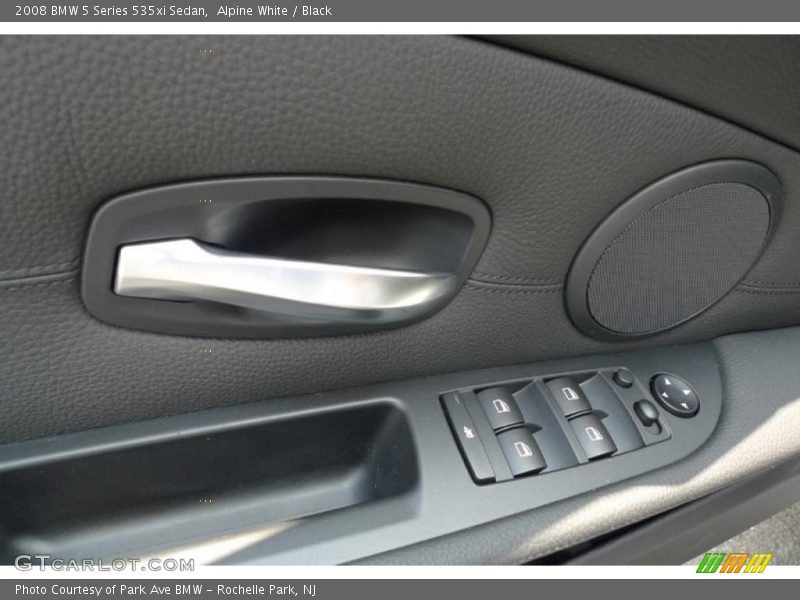 Alpine White / Black 2008 BMW 5 Series 535xi Sedan