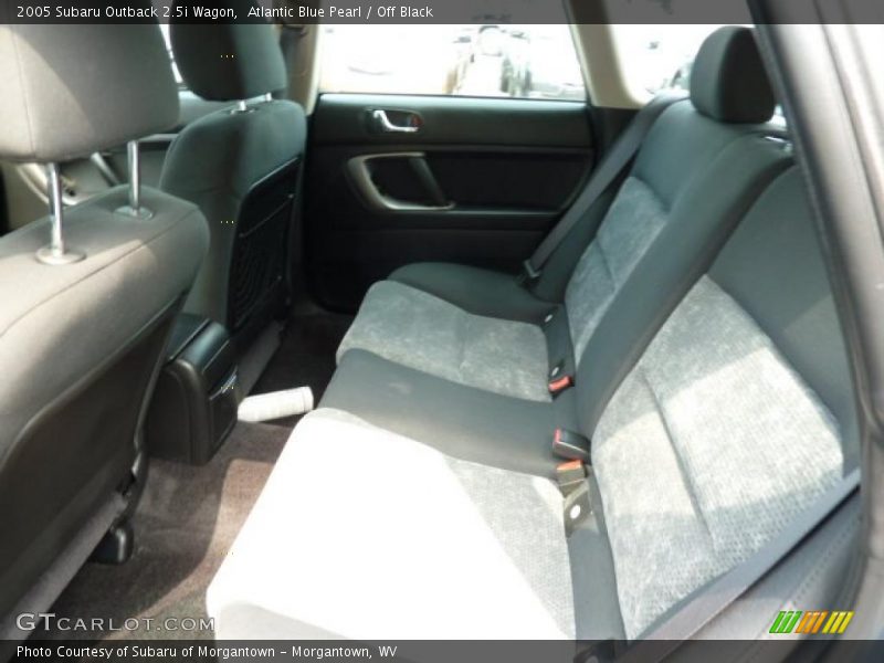 Atlantic Blue Pearl / Off Black 2005 Subaru Outback 2.5i Wagon