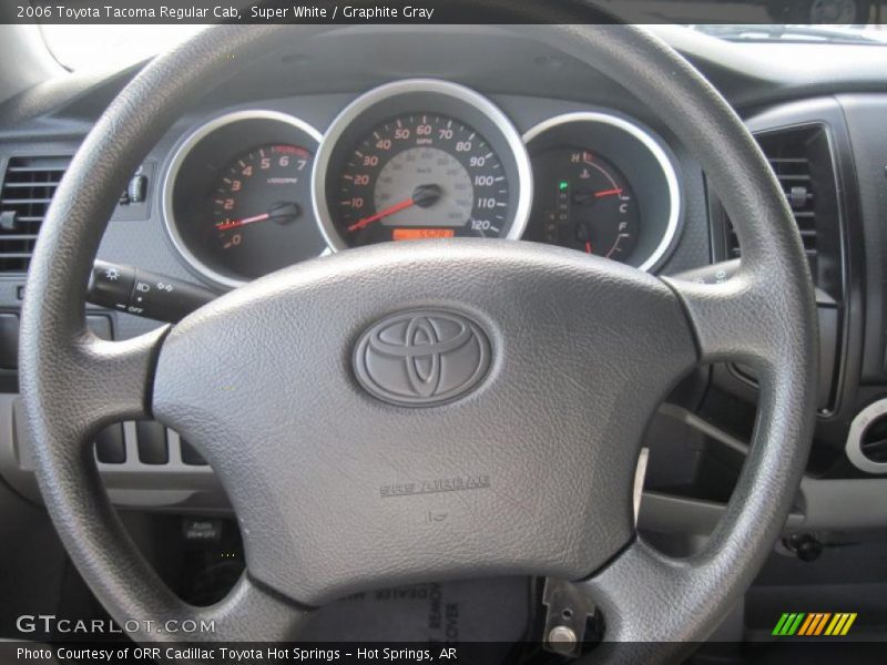 Super White / Graphite Gray 2006 Toyota Tacoma Regular Cab