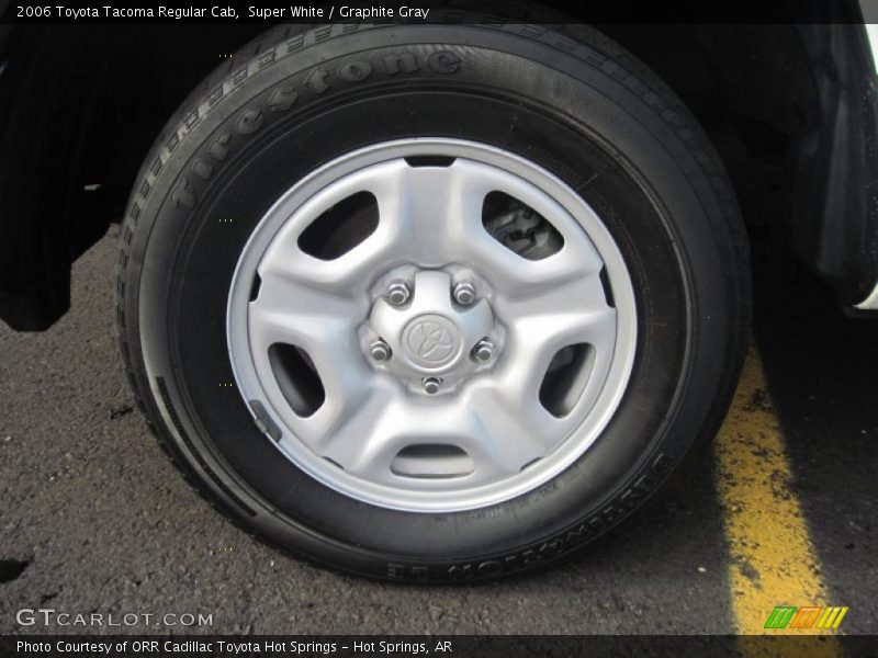 Super White / Graphite Gray 2006 Toyota Tacoma Regular Cab