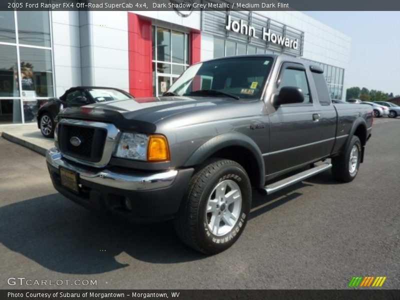 Dark Shadow Grey Metallic / Medium Dark Flint 2005 Ford Ranger FX4 Off-Road SuperCab 4x4