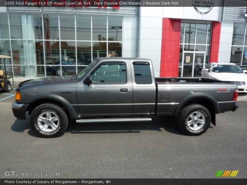 Dark Shadow Grey Metallic / Medium Dark Flint 2005 Ford Ranger FX4 Off-Road SuperCab 4x4