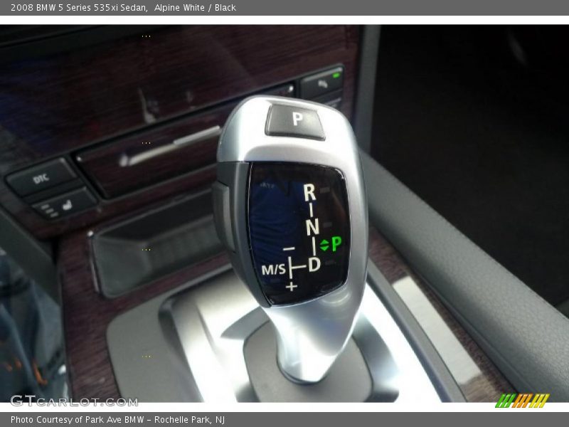 Alpine White / Black 2008 BMW 5 Series 535xi Sedan