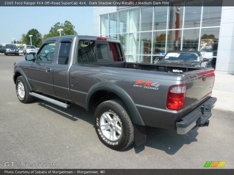 Dark Shadow Grey Metallic / Medium Dark Flint 2005 Ford Ranger FX4 Off-Road SuperCab 4x4