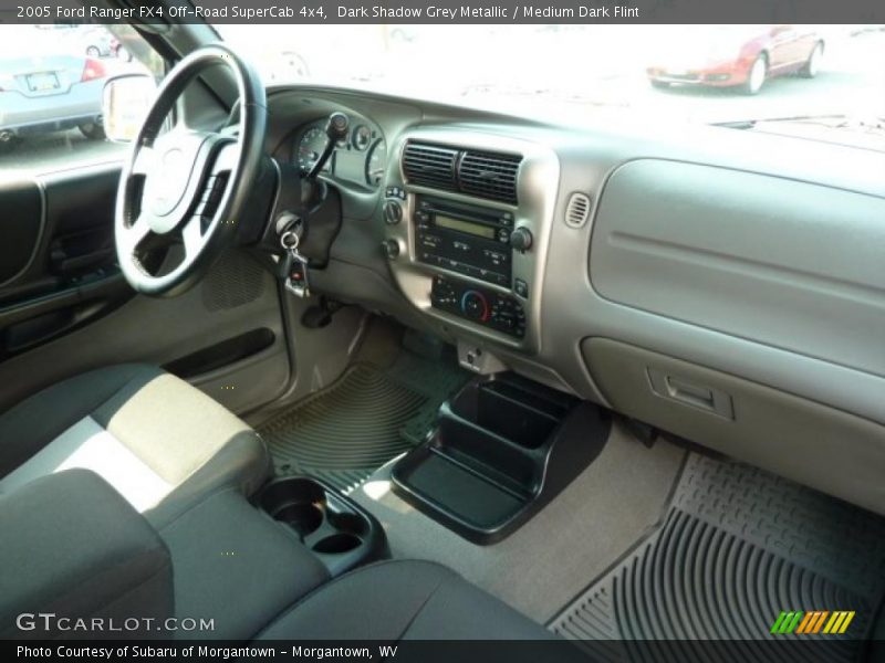 Dark Shadow Grey Metallic / Medium Dark Flint 2005 Ford Ranger FX4 Off-Road SuperCab 4x4
