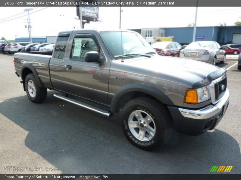 Dark Shadow Grey Metallic / Medium Dark Flint 2005 Ford Ranger FX4 Off-Road SuperCab 4x4