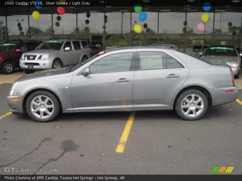 Silver Smoke / Light Gray 2005 Cadillac STS V6