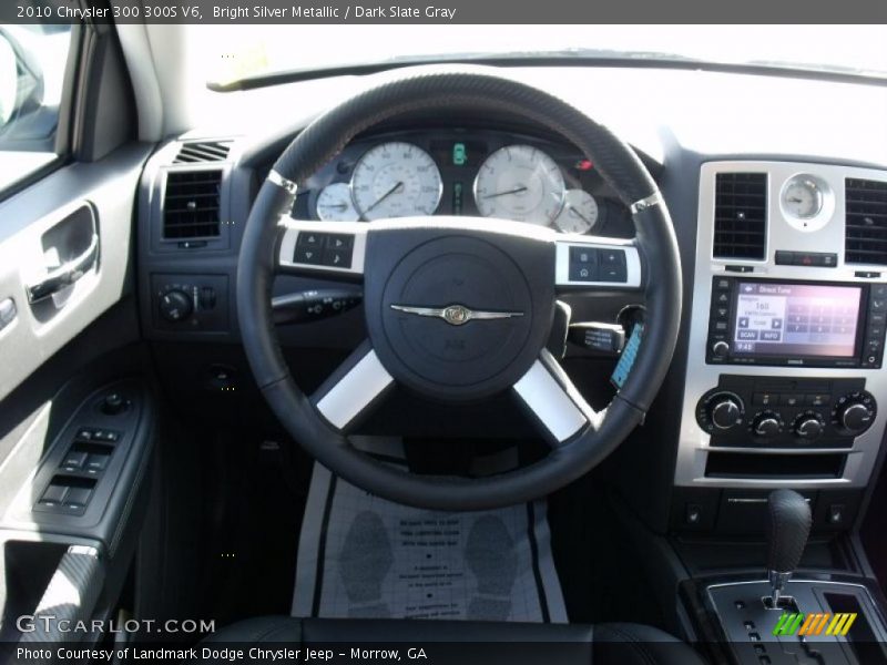 Bright Silver Metallic / Dark Slate Gray 2010 Chrysler 300 300S V6