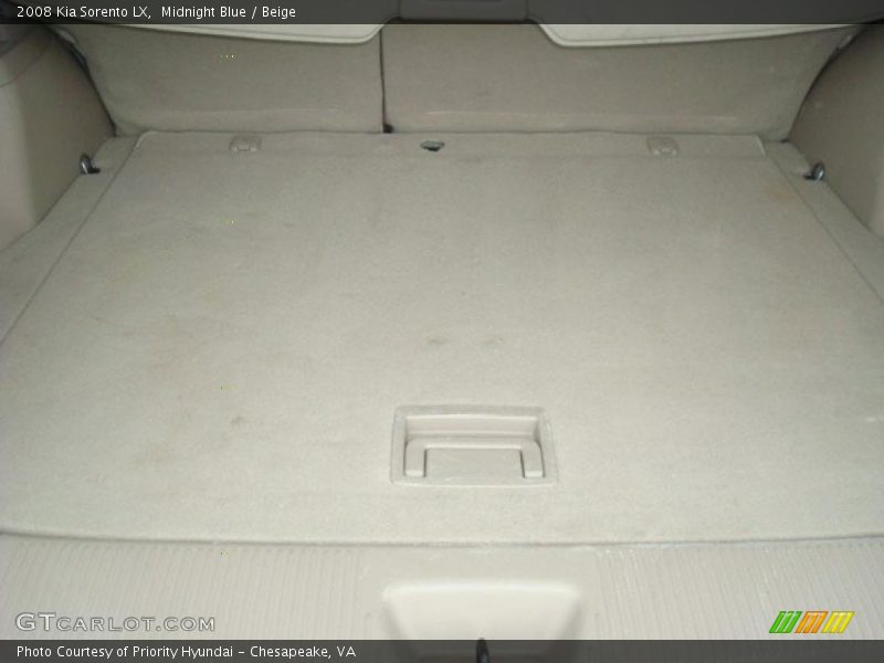 Midnight Blue / Beige 2008 Kia Sorento LX