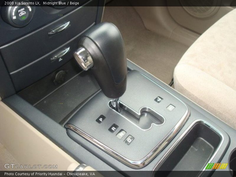 Midnight Blue / Beige 2008 Kia Sorento LX