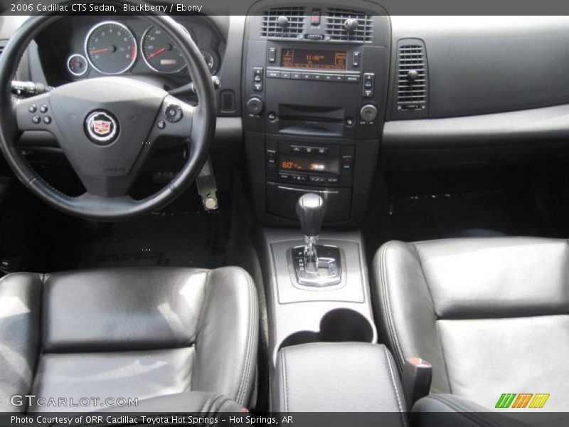 Blackberry / Ebony 2006 Cadillac CTS Sedan