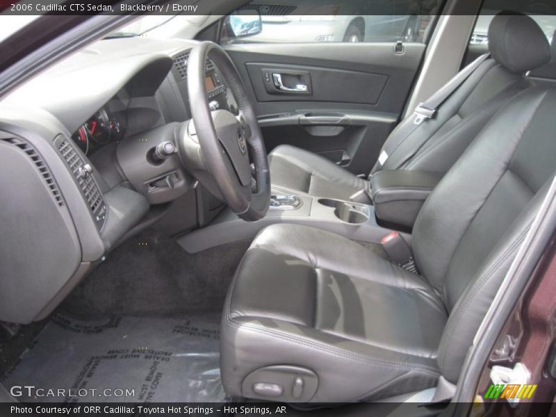 Blackberry / Ebony 2006 Cadillac CTS Sedan