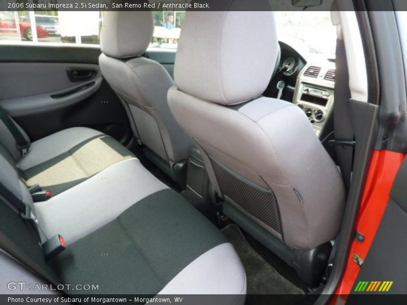 San Remo Red / Anthracite Black 2006 Subaru Impreza 2.5i Sedan