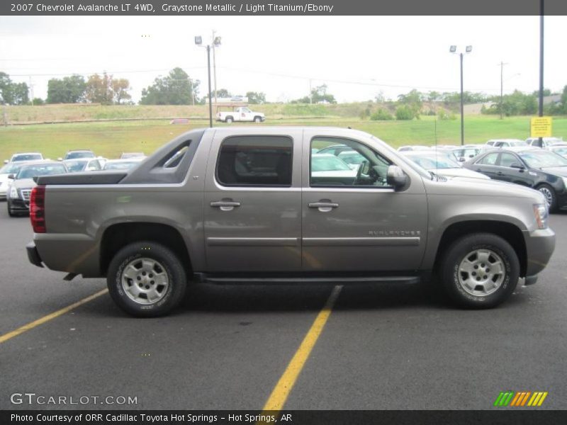 Graystone Metallic / Light Titanium/Ebony 2007 Chevrolet Avalanche LT 4WD