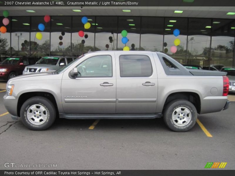 Graystone Metallic / Light Titanium/Ebony 2007 Chevrolet Avalanche LT 4WD