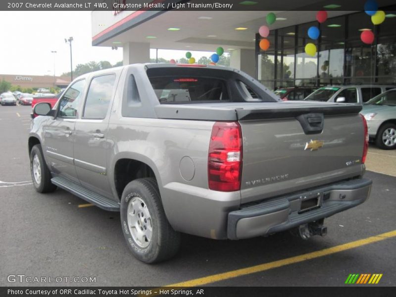 Graystone Metallic / Light Titanium/Ebony 2007 Chevrolet Avalanche LT 4WD