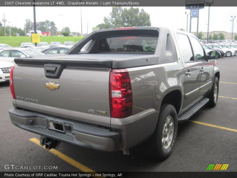 Graystone Metallic / Light Titanium/Ebony 2007 Chevrolet Avalanche LT 4WD