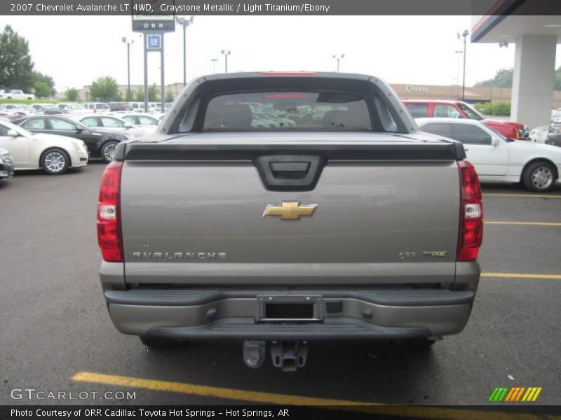 Graystone Metallic / Light Titanium/Ebony 2007 Chevrolet Avalanche LT 4WD