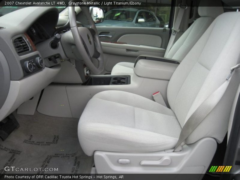 Graystone Metallic / Light Titanium/Ebony 2007 Chevrolet Avalanche LT 4WD