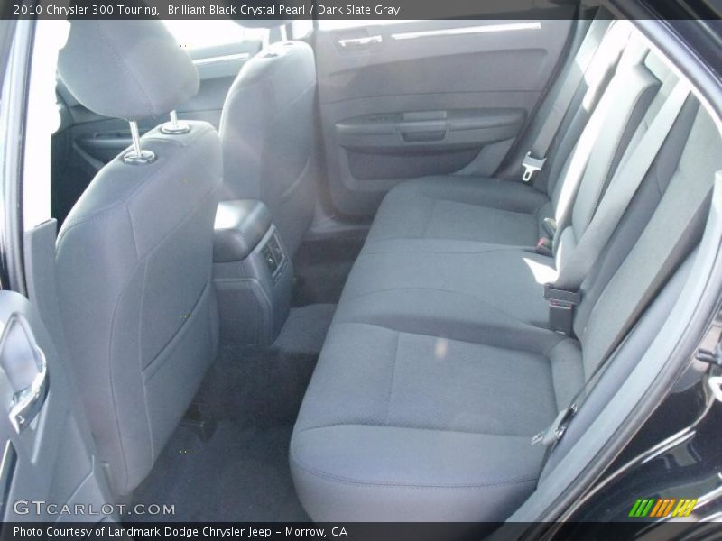 Brilliant Black Crystal Pearl / Dark Slate Gray 2010 Chrysler 300 Touring