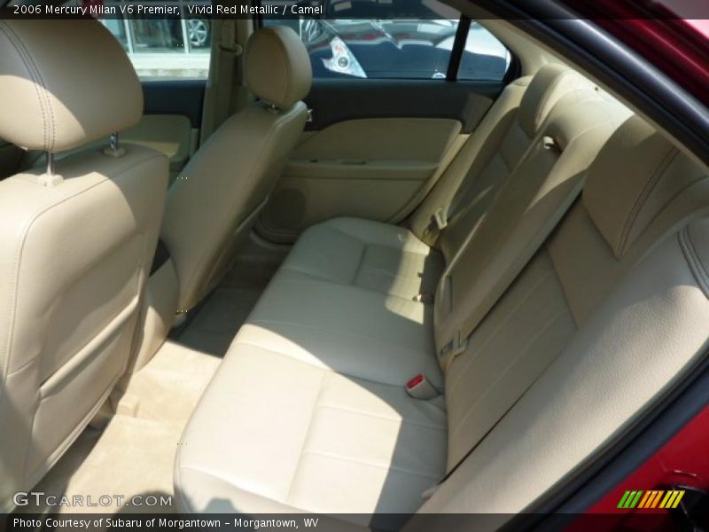 Vivid Red Metallic / Camel 2006 Mercury Milan V6 Premier