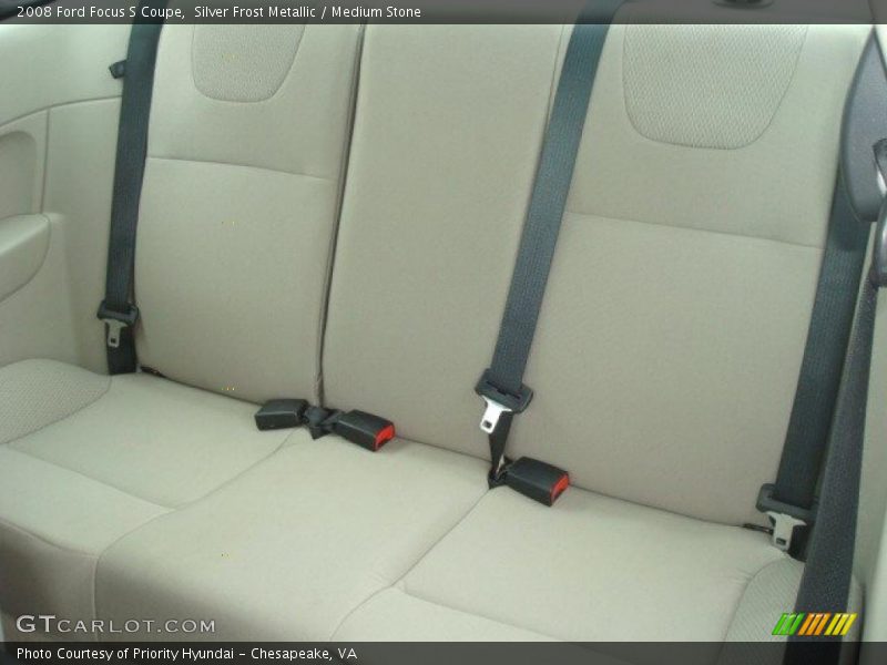 Silver Frost Metallic / Medium Stone 2008 Ford Focus S Coupe