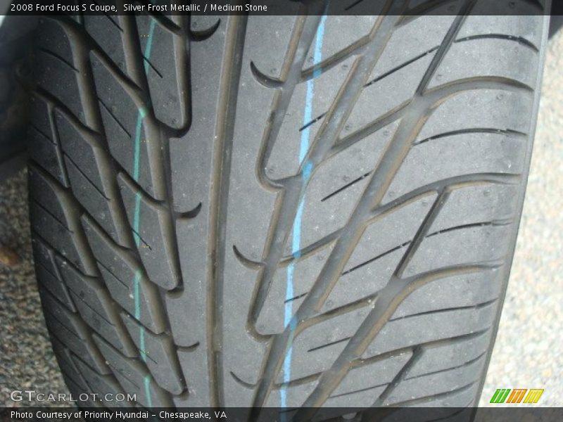 Silver Frost Metallic / Medium Stone 2008 Ford Focus S Coupe