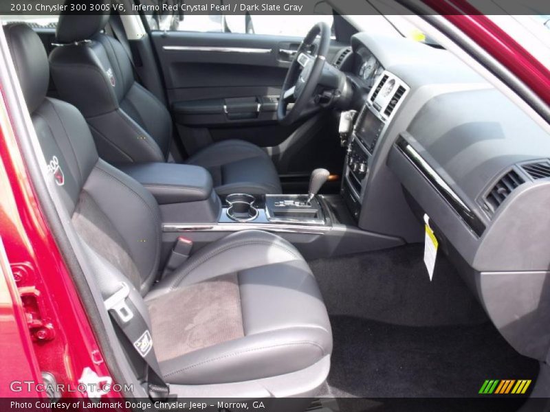 Inferno Red Crystal Pearl / Dark Slate Gray 2010 Chrysler 300 300S V6
