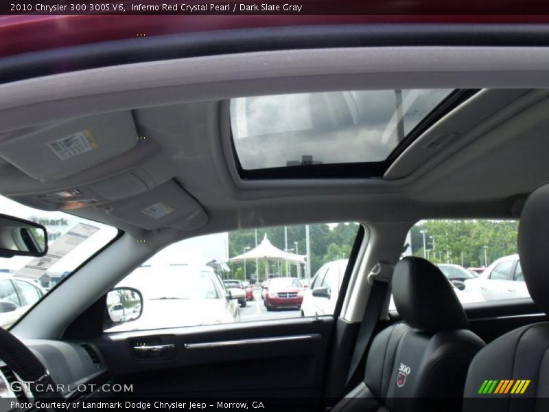 Inferno Red Crystal Pearl / Dark Slate Gray 2010 Chrysler 300 300S V6