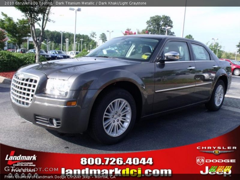 Dark Titanium Metallic / Dark Khaki/Light Graystone 2010 Chrysler 300 Touring