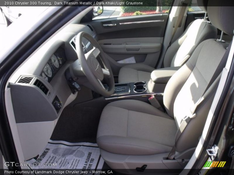 Dark Titanium Metallic / Dark Khaki/Light Graystone 2010 Chrysler 300 Touring