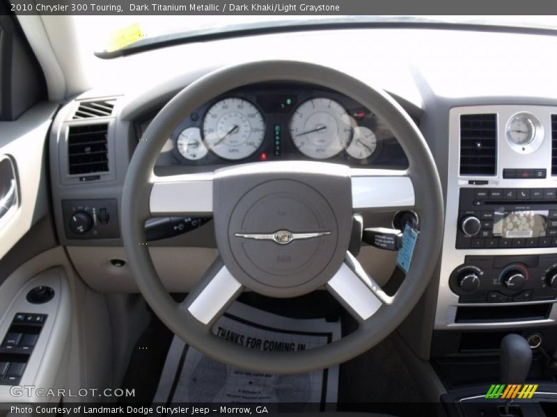 Dark Titanium Metallic / Dark Khaki/Light Graystone 2010 Chrysler 300 Touring