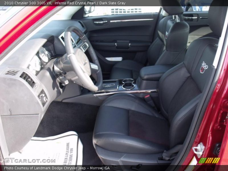 Inferno Red Crystal Pearl / Dark Slate Gray 2010 Chrysler 300 300S V6